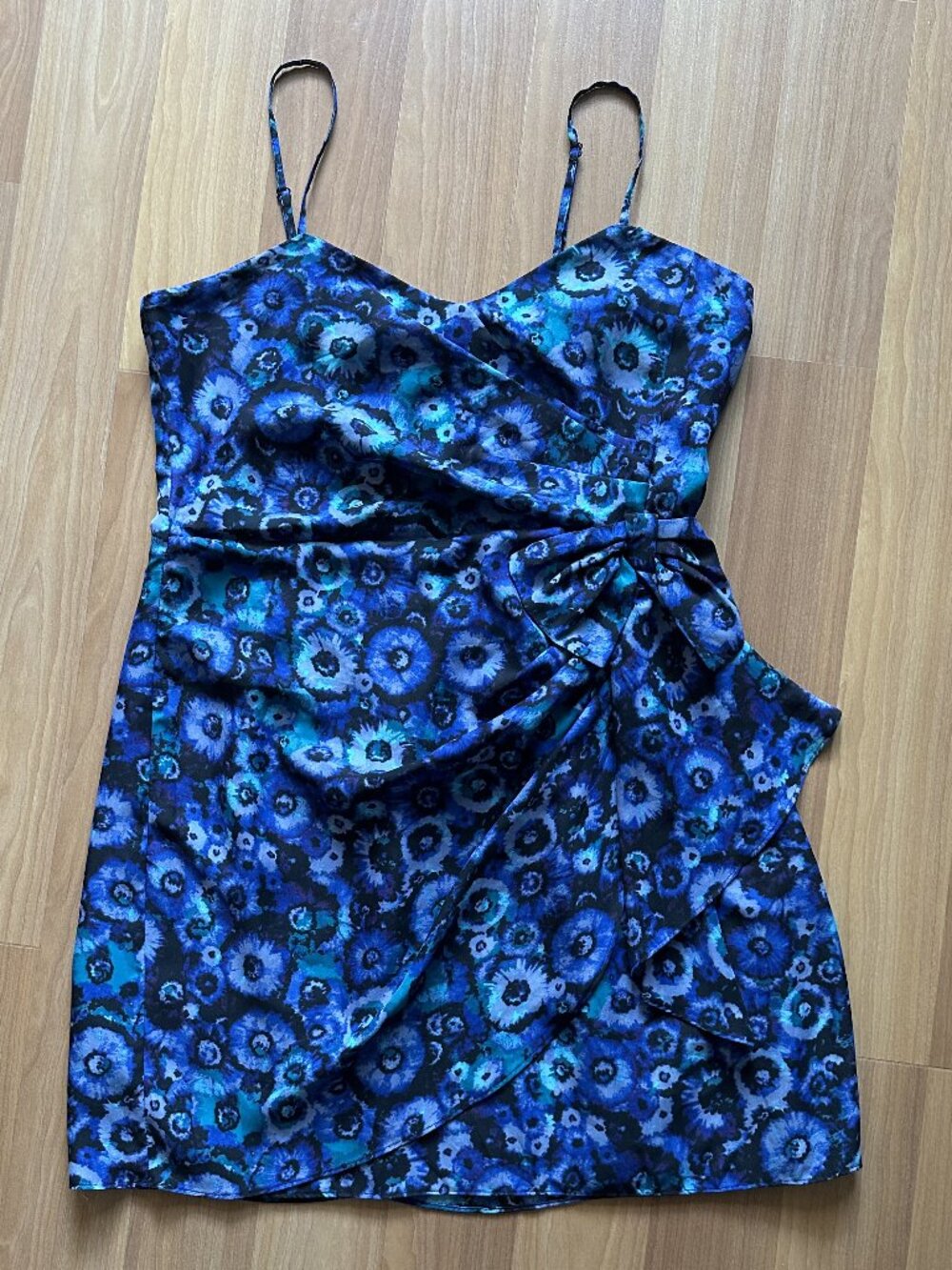 Preloved LC Lauren Conrad Floral Mini Dress – Size 14